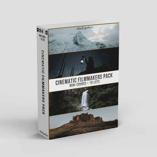 Cinematic Filmmakers Pack (Mini Course + LUTs)